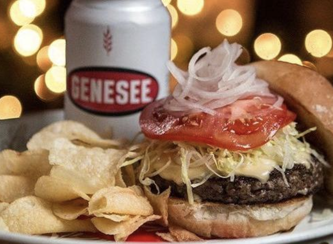 Horse Inn signature dishes Horse Inn CheeseburgerWingsHorse Fries